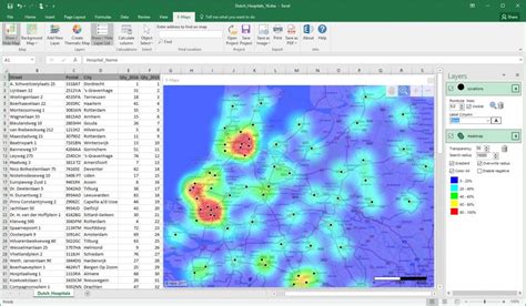 Heatmap - How to create a heatmap? | Excel E-Maps Tutorial