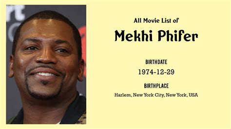 Mekhi Phifer Movies list Mekhi Phifer| Filmography of Mekhi Phifer - YouTube