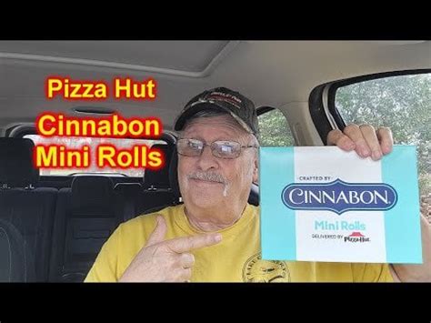 Pizza Hut Cinnabon® Mini Rolls Taste Test and Review : r/pizzahut