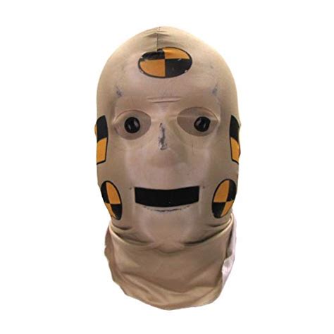 Crash Test Dummy Costumes Mask | Buy Crash Test Dummy Costumes Mask For ...