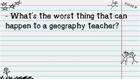 Funny Joke : teacher & geography - YouTube