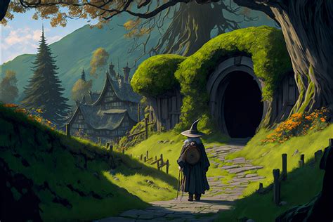 Studio Ghibli on Twitter: "Lord of the Rings with Studio Ghibli art ...