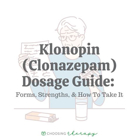 Klonopin Dosage