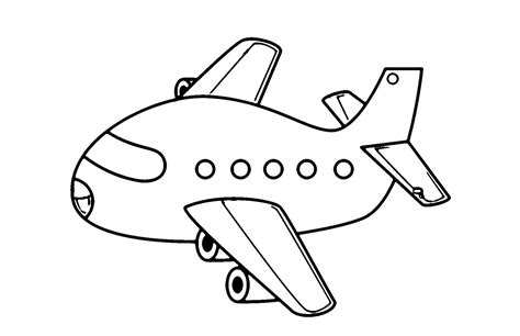 10 Free Airplane Coloring Pages for Kids | | BestAppsForKids.com