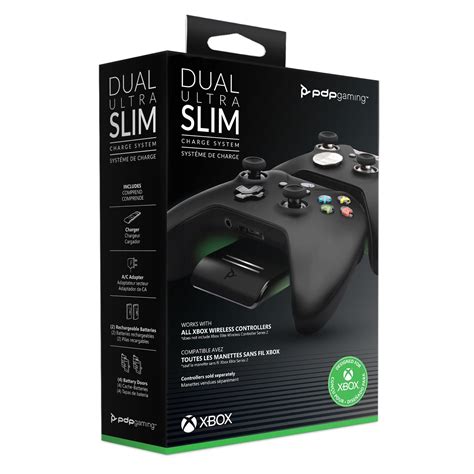 PDP Dual Ultra Slim Charger for Xbox Series X