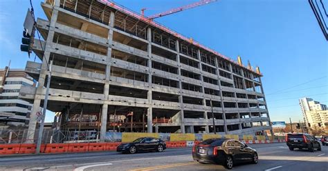 Second new Shepherd Center building eclipses halfway point | Urbanize ...