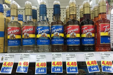 Torani Flavoring Syrup JUST $2.49 at Kroger! (Reg Price $4.49) | Kroger ...