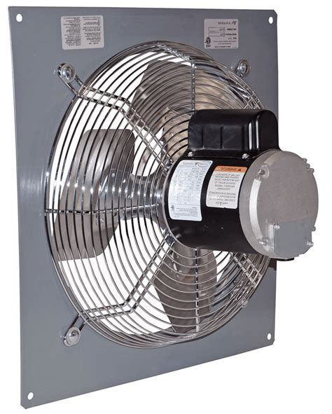 Wall Mount Panel Type Exhaust Fan 24 inch 1 Speed 5520 CFM 3 Phase P24– Industrial Fans Direct