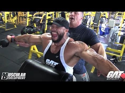 Sergio Oliva Jr. Training Series sponsored by GAT | Shoulder Workout - YouTube
