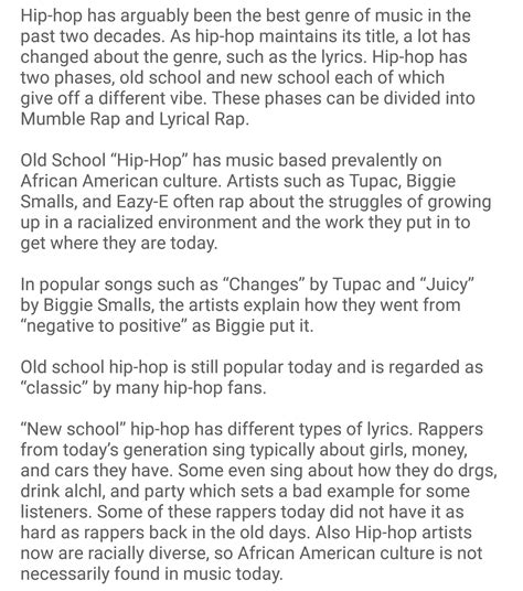 There are only two genres of rap. : r/lewronggeneration