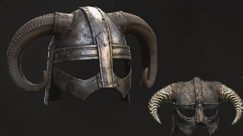 Skyrim Iron Helmet — polycount