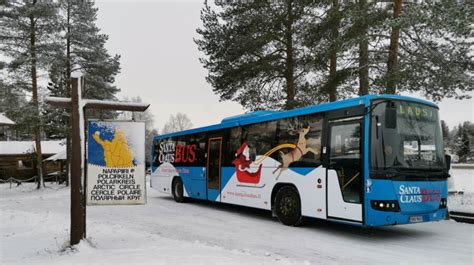 Santa Claus Bus - Bus to Santa Claus Village - Visit Rovaniemi