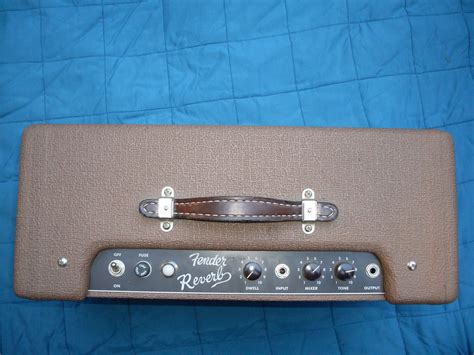 '63 Reverb RI Top | Fender '63 Reverb RI, top. White pilot j… | Flickr