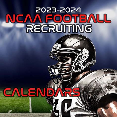 NCAA Football Recruiting Calendars 2023-2024 [Simplified]