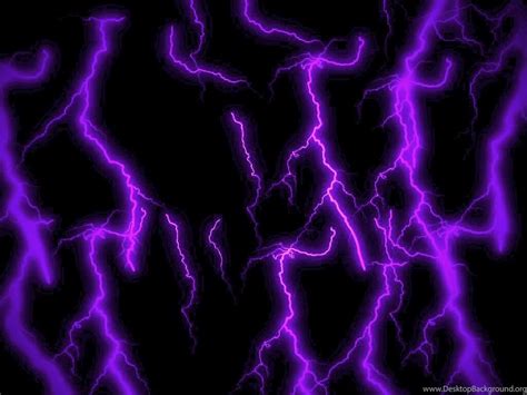 Purple Lightning My Blog Desktop Background