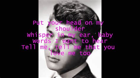 "Put Your Head On My Shoulder" By: Paul Anka (Lyrics) Chords - Chordify