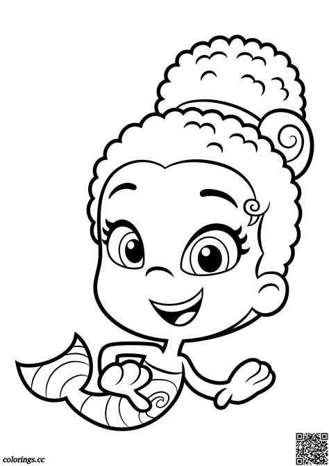 Bubble Guppies Zooli Coloring Pages Coloring Pages