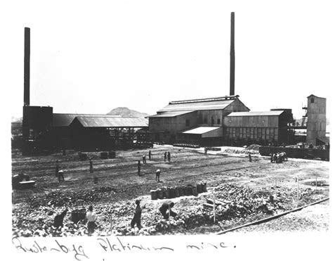 Rustenburg, 1950. Platinum mine. - Atom site for DRISA