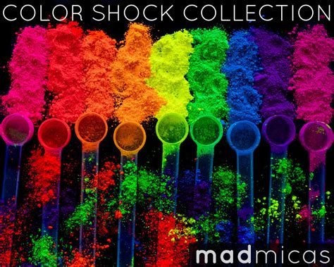 Mad Micas Color Collections. Assorted Mica & Pigments