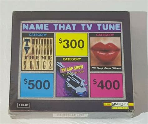 Name That TV Tune (3) CD Box Set Classic Western Cop Soap Opera Theme Songs New 18111556422 | eBay