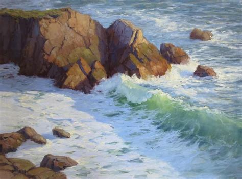 Kathleen Dunphy Seaswept | Surf painting, Seascapes art, Seascape paintings