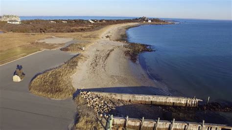 Round Hill Beach South Dartmouth MA 1/15/17 - YouTube