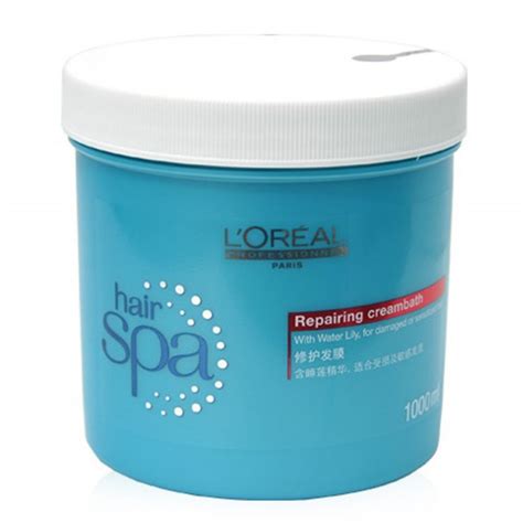 Loreal Hair Spa REPAIRING Cream Bath Hair Treatment for Damaged Hair