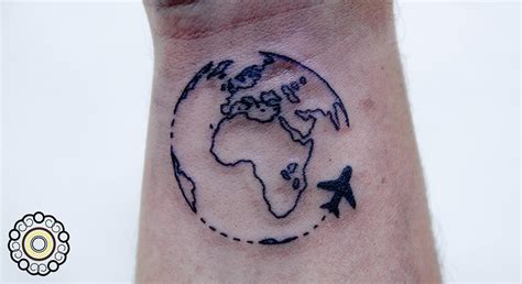 Around the world tattoo by LaEmbajadaTattoo on DeviantArt