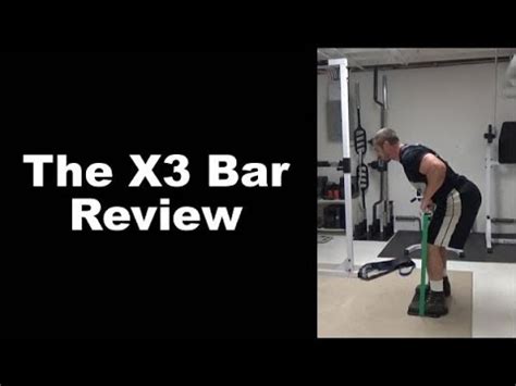 X3 Bar Review - Portable, Heavy-Resistance Band Training on the road or ...