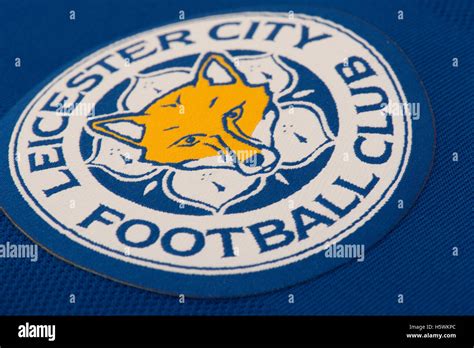 Premier League Champions Leicester City football club badge Stock Photo - Alamy