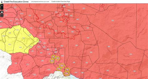 Cal Fire Evacuation Zones