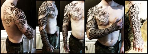 Nordic Wyrm Tattoo