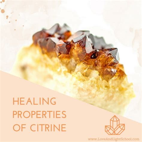 Healing Properties of Citrine: A Crystal for Success & Positive Energy - Love & Light School of ...