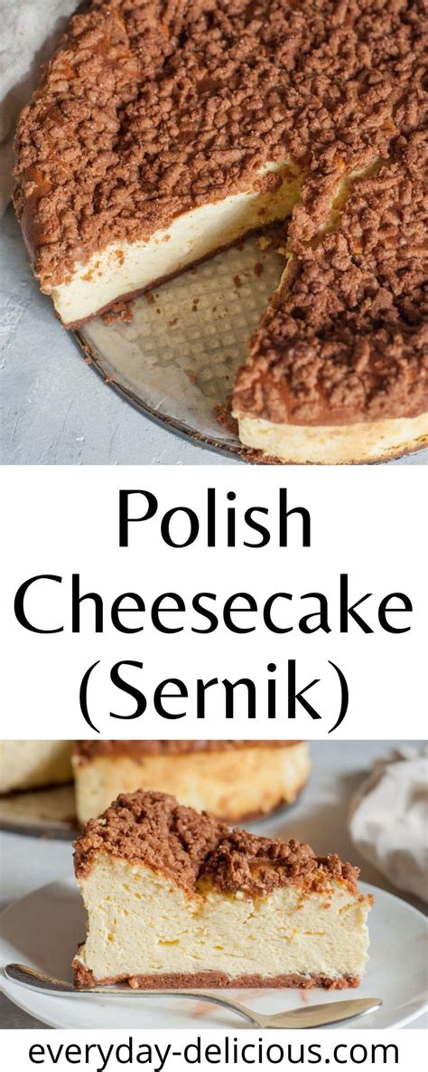 Sernik - Polish Cheesecake Recipe - Everyday Delicious