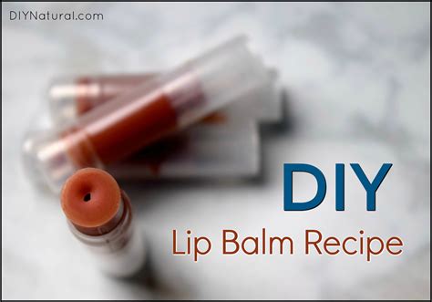How to Make Lip Balm: A Natural Tinted Lip Balm Recipe