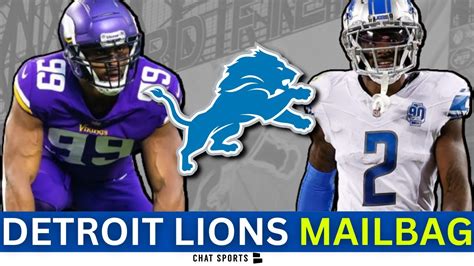 Detroit Lions Mailbag Rumors: Lions Trade For Brian Burns? Sign Chris ...