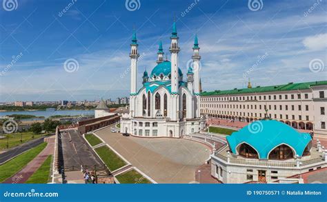 Ancient Kazan Kremlin Architecture, Tatarstan Stock Image - Image of buildings, architecture ...