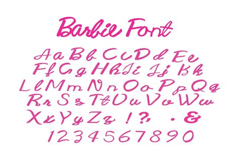 Creating Stunning Text With Barbie Font Generator - GRAPHICOLD