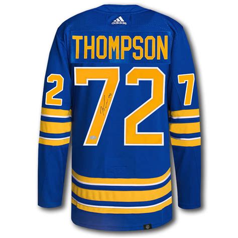 Tage Thompson Buffalo Sabres Adidas Pro Autographed Jersey - NHL Auctions