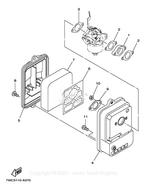 Yamaha EF2400IS Parts Diagram for INTAKE