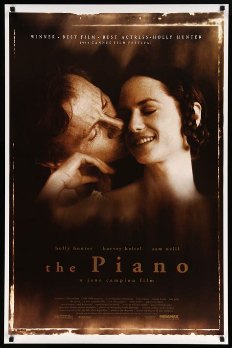 The Piano (1993) Original One-Sheet Movie Poster - Original Film Art - Vintage Movie Posters