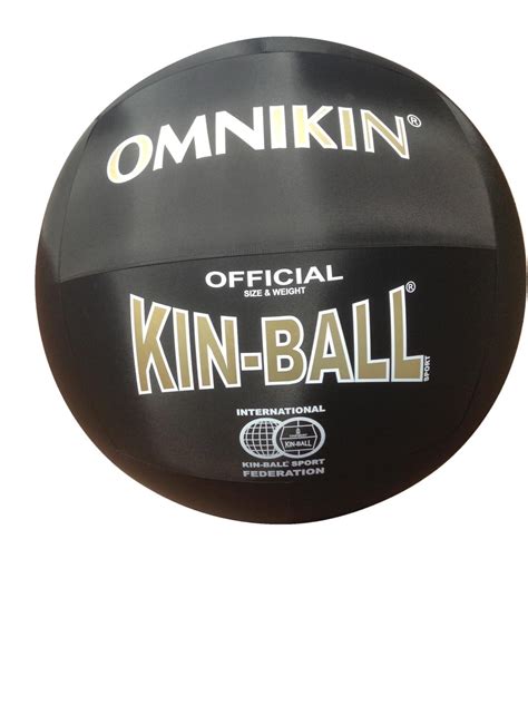 Omnikin Nylon Light-Weight Kin-Ball Sport Ball with Bladder, 48", Multiple Colors, 2 lb ...