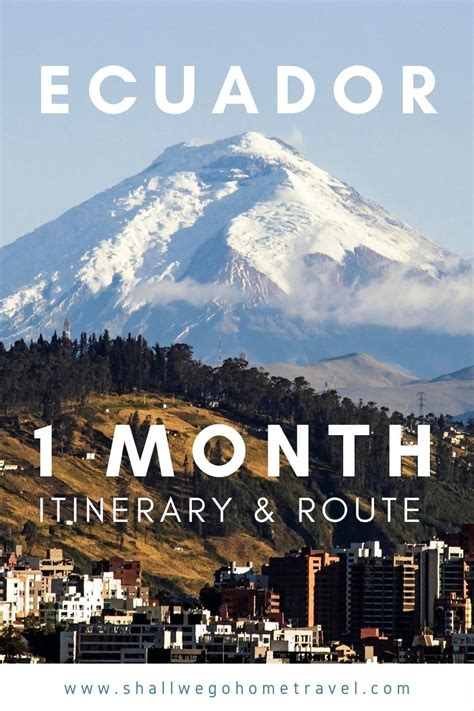 The Essential 1 Month Ecuador Backpacking Itinerary & Route | South ...