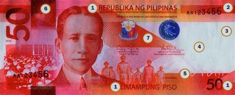 Philippine Money - Peso Coins and Banknotes: New 50 Peso Bill - New Generation Banknotes