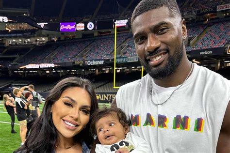 Juwan Johnson, Wife Chanen Pose with Newborn Daughter J'adore for NFL Family Photo: 'Baby's ...