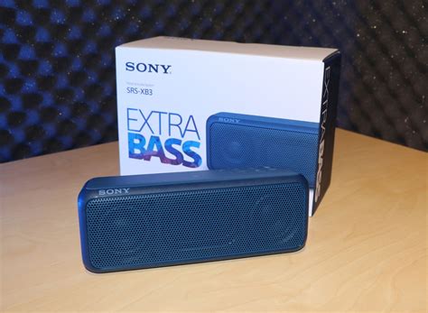 Extra Bass from the Sony SRS-XB3 Bluetooth Speaker: Review