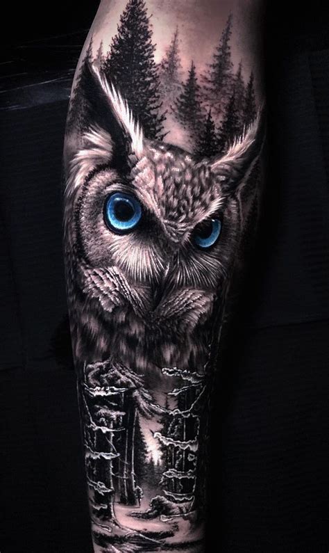 50 of the Most Beautiful Owl Tattoo Designs and Their Meaning for the Nocturnal Animal in You ...