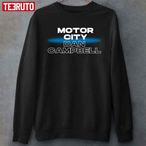 Detroit Lions Motor City Dan Campbell Mcdc Unisex T-Shirt - Teeruto