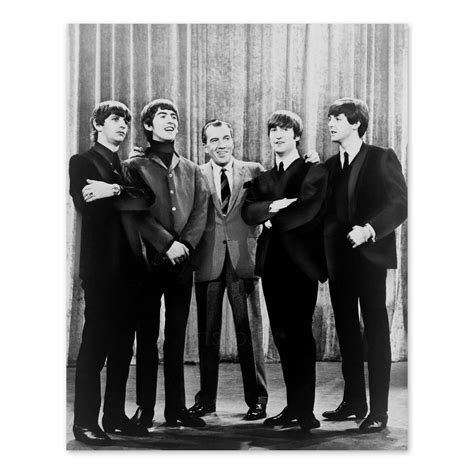 1964 Ed Sullivan & the Beatles Photo Print the Beatles on the Ed ...