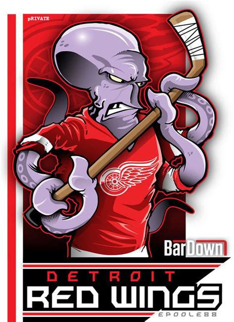 Detroit Red Wings Fans Logo. | Red wings hockey, Detroit red wings ...